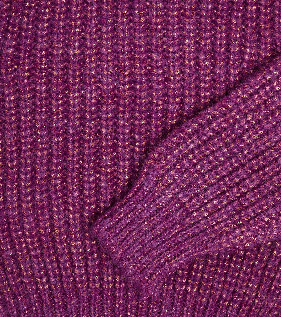 Ambrosia metallic knit sweater | The New Society