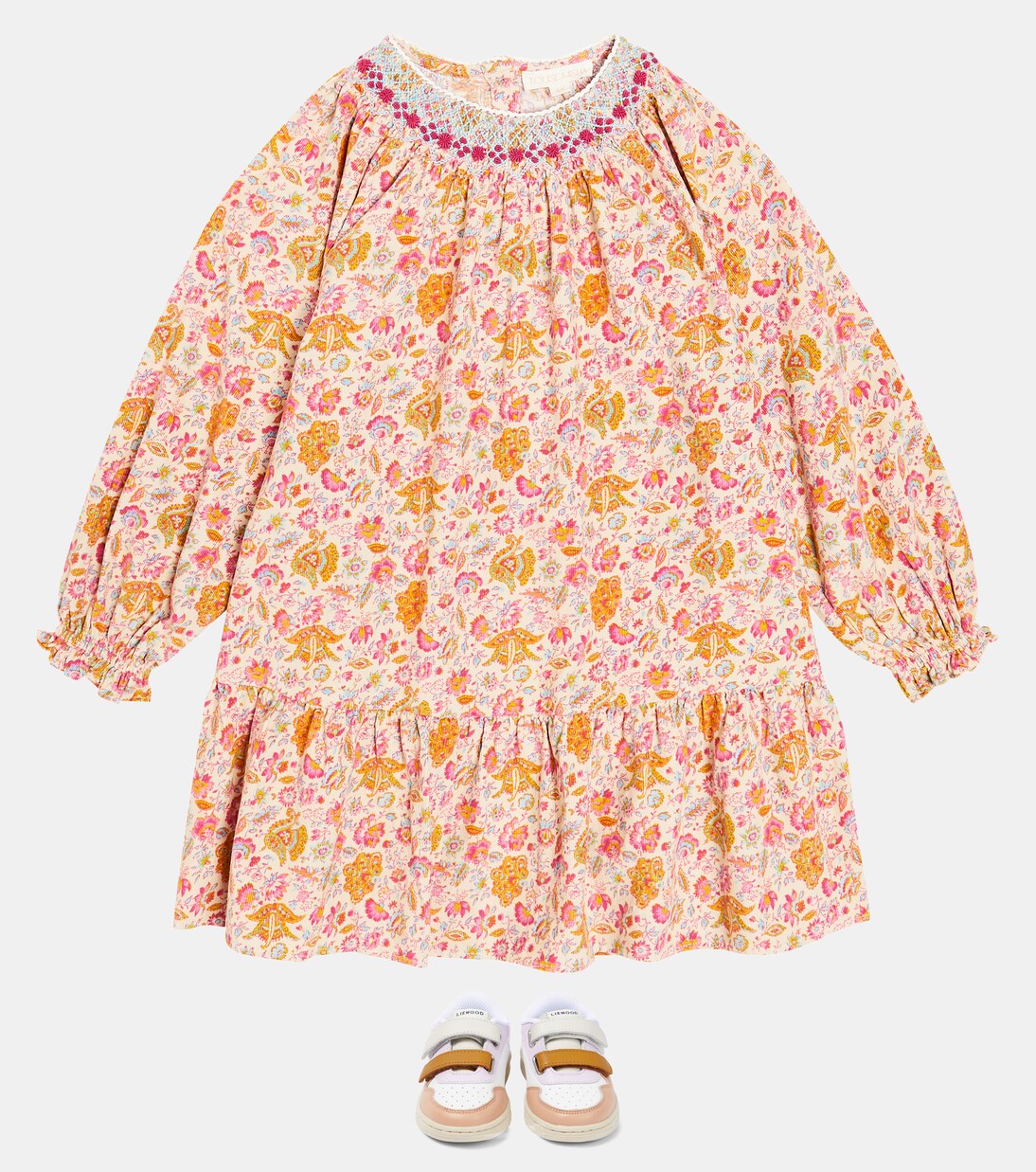 Bahya floral corduroy dress | Louise Misha