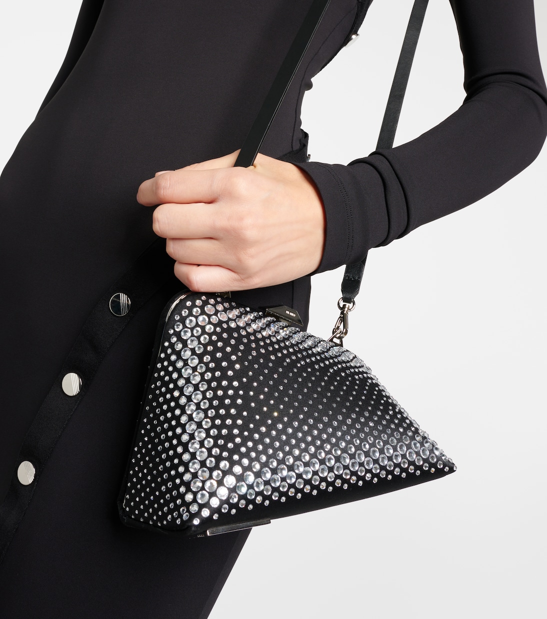 Verzierte Clutch Midnight Mini | The Attico