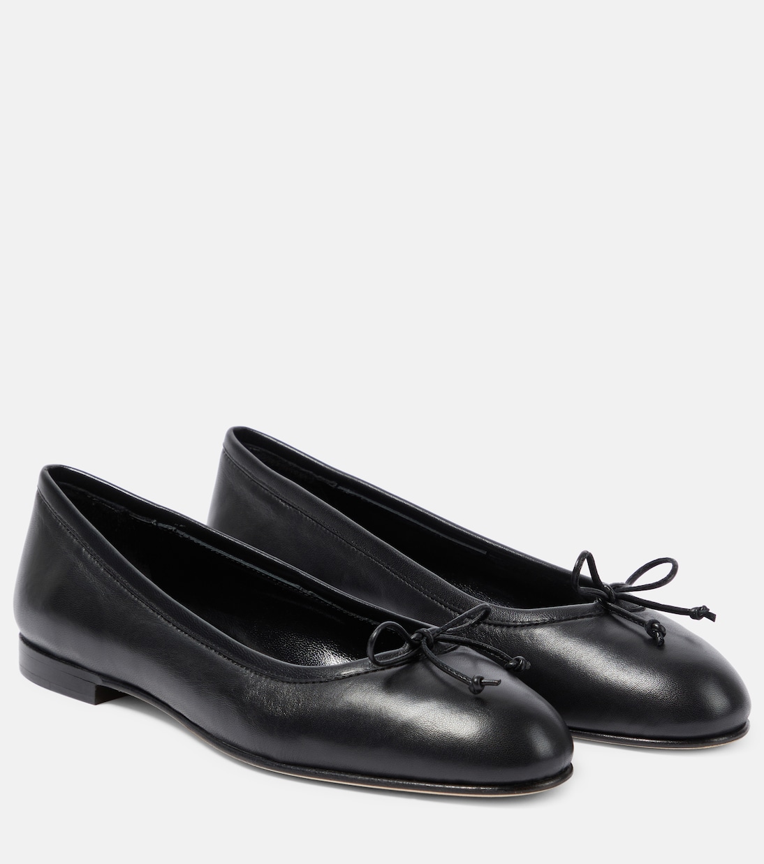 Veralli leather ballet flats | Manolo Blahnik