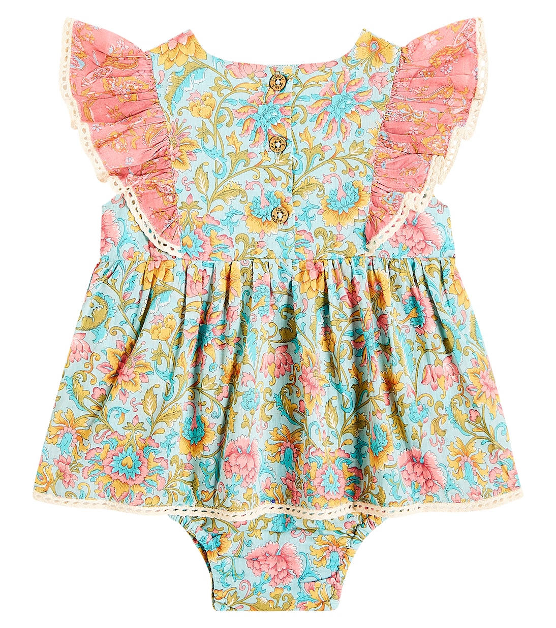 Bébé – Combi-short Lena en coton | Louise Misha