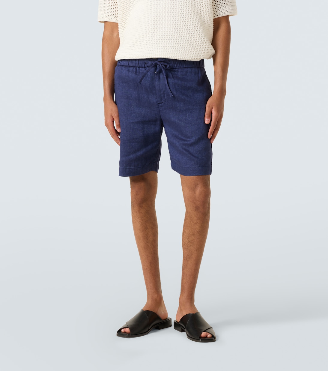 Shorts Felipe de lino y algodón | Frescobol Carioca