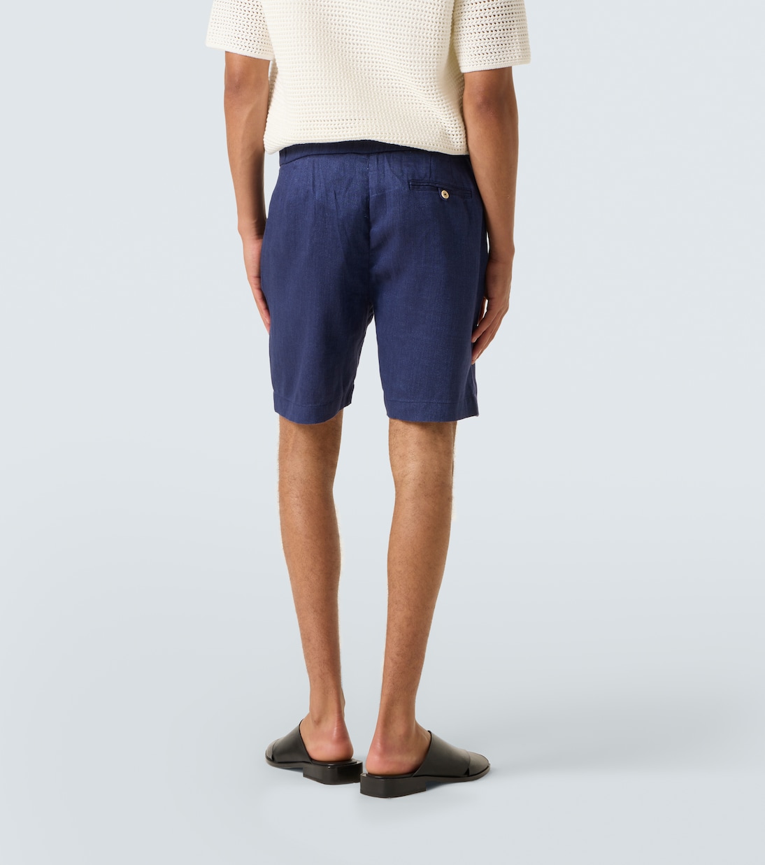 Shorts Felipe de lino y algodón | Frescobol Carioca