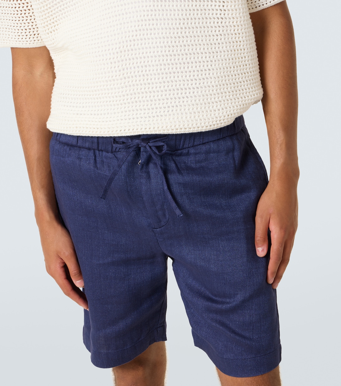 Shorts Felipe de lino y algodón | Frescobol Carioca