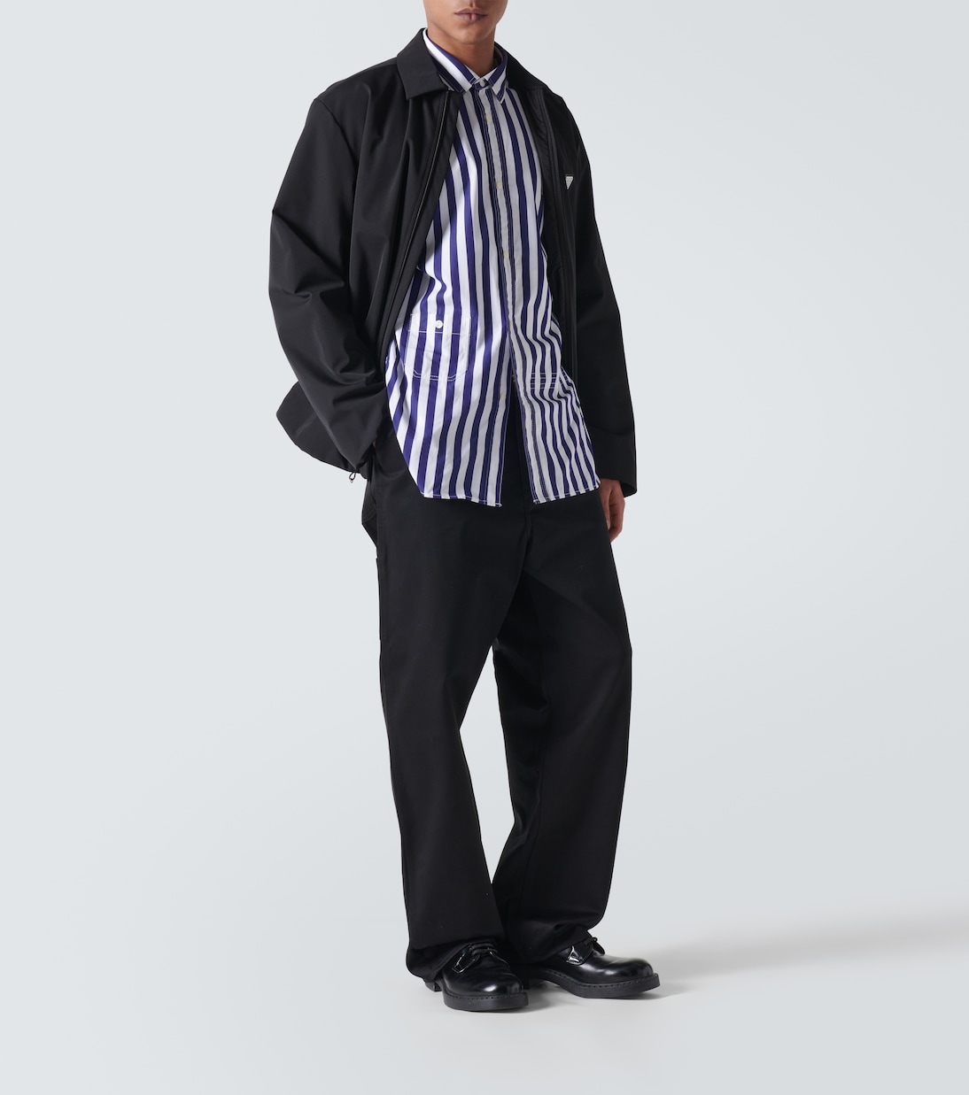x Carhartt striped cotton Bowling shirt | Junya Watanabe