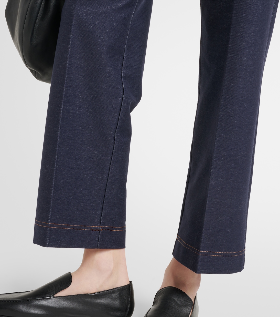 Gerade Hose Ballata aus einem Baumwollgemisch | Max Mara