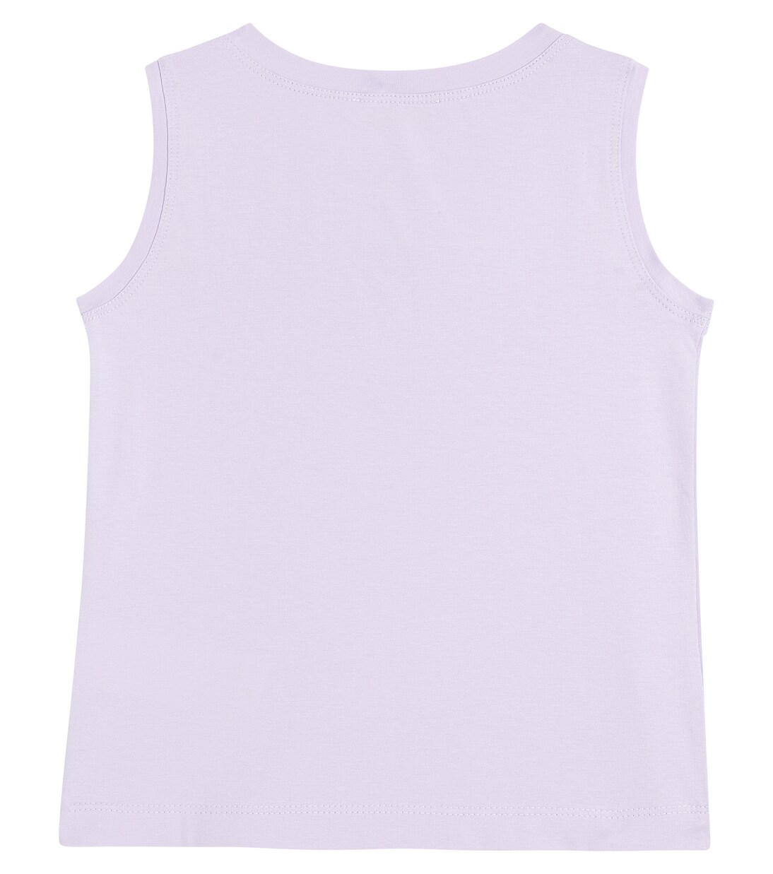 Bow-detail cotton-blend top | Monnalisa