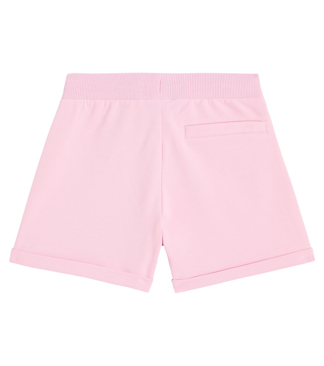 Printed cotton-blend jersey shorts | Moschino Kids