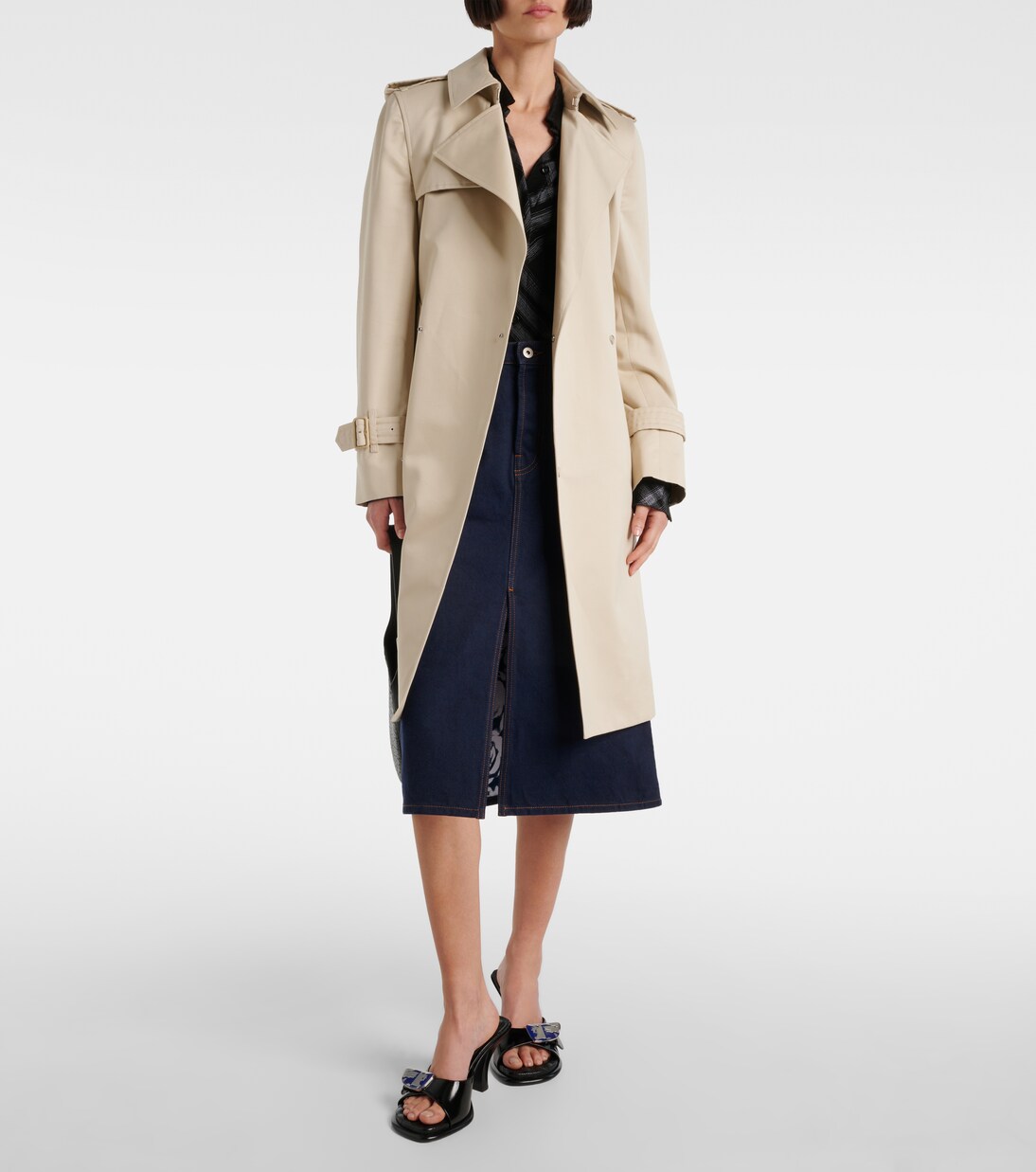 Pantoletten 70 EKD aus Leder | Burberry