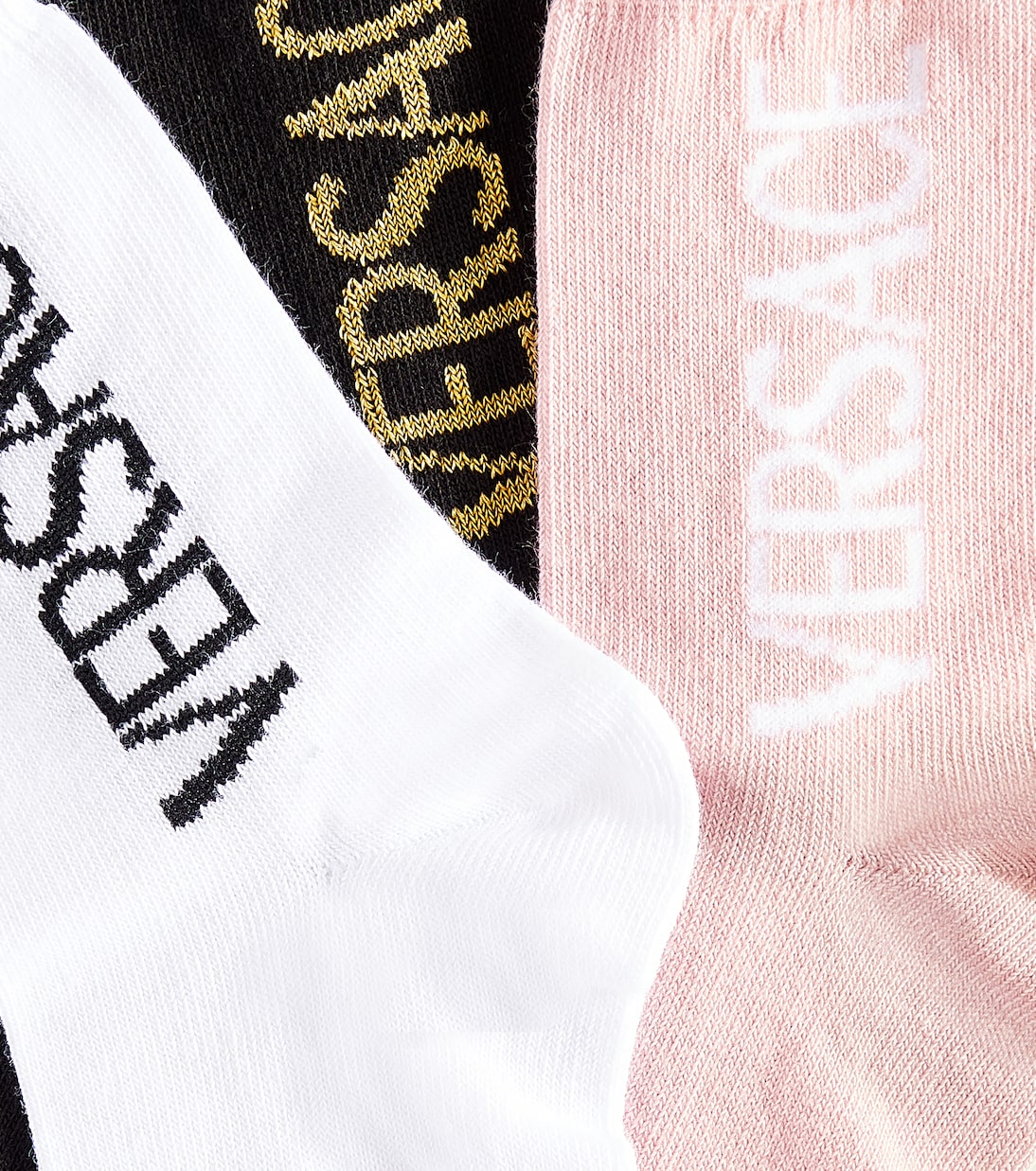 Set de 3 paires de chaussettes en coton mélangé | Versace Kids