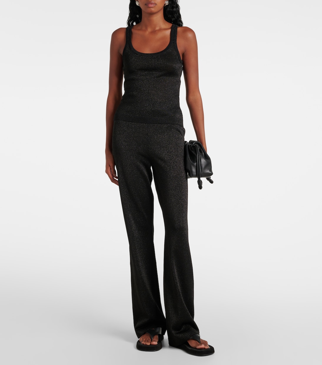 Pantalon évasé à taille haute | Missoni