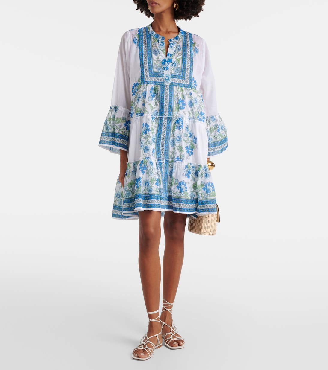 Robe en coton à fleurs | Juliet Dunn