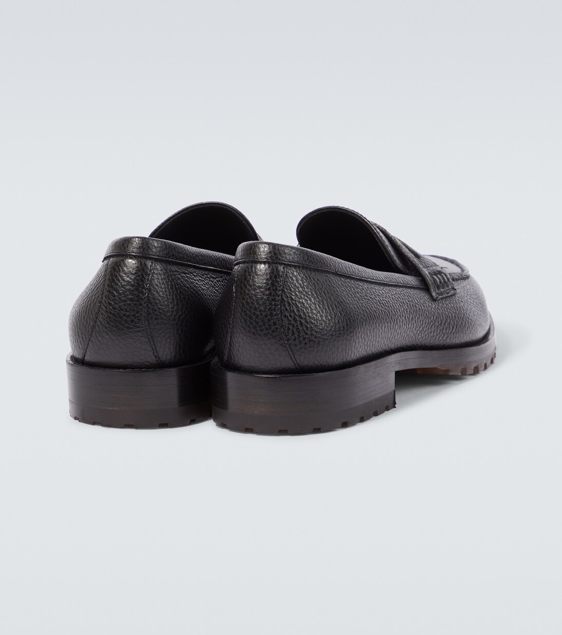 Randy leather penny loafers | Manolo Blahnik