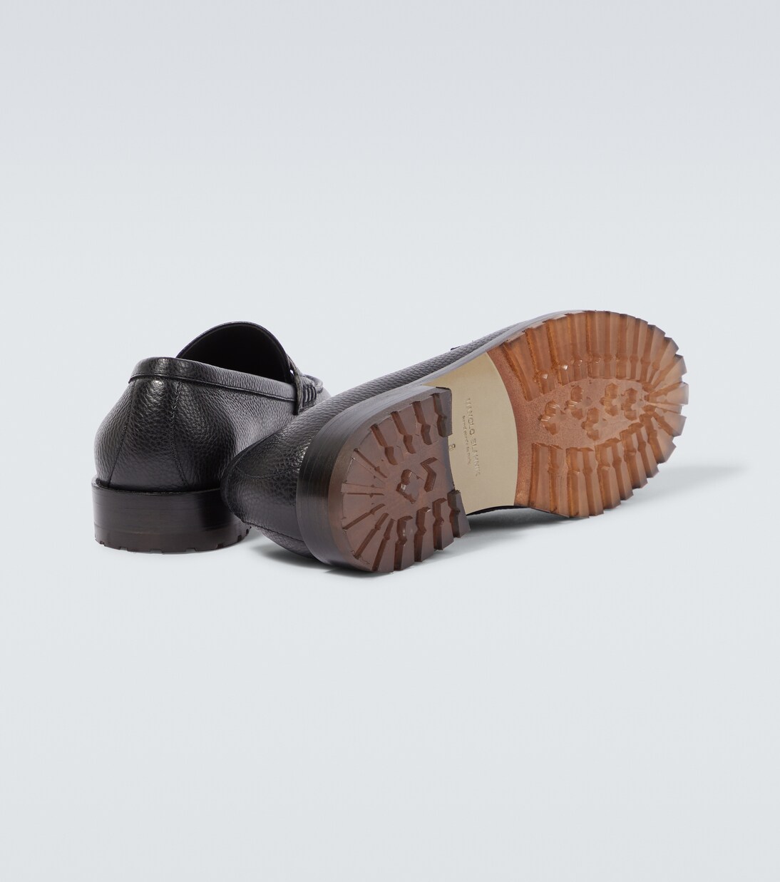 Randy leather penny loafers | Manolo Blahnik