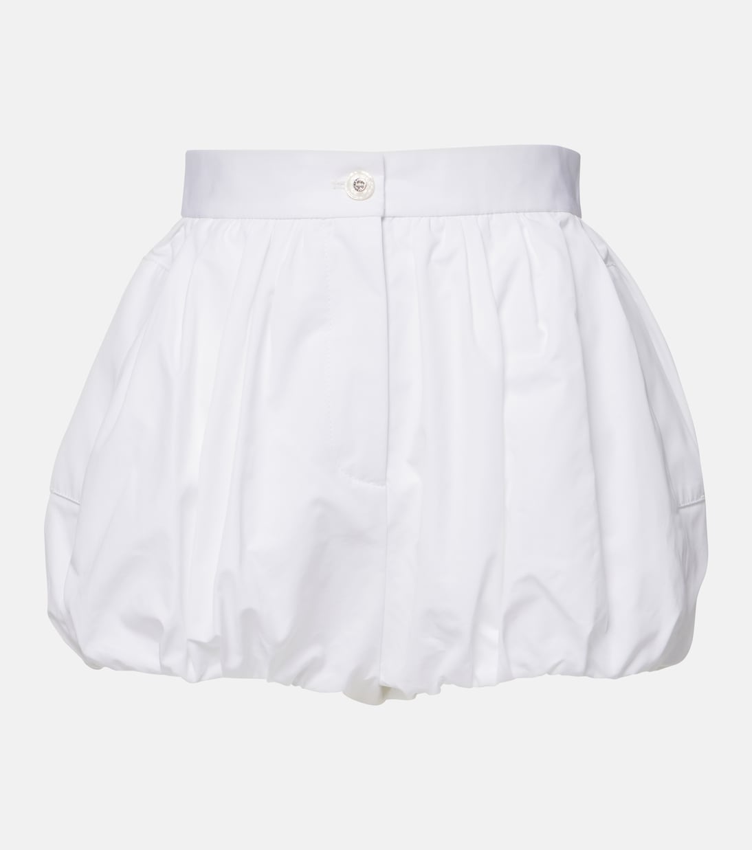 High-Rise Shorts aus Baumwollpopeline | Dolce&Gabbana