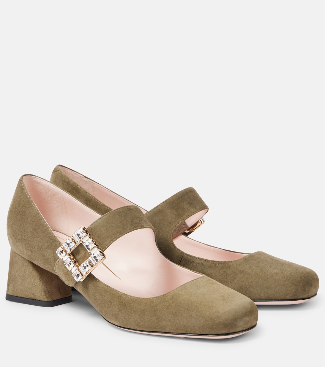 Trés Vivier 45 suede pumps | Roger Vivier