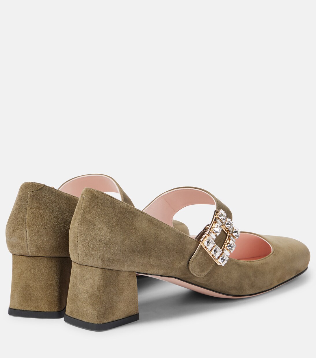 Trés Vivier 45 suede pumps | Roger Vivier