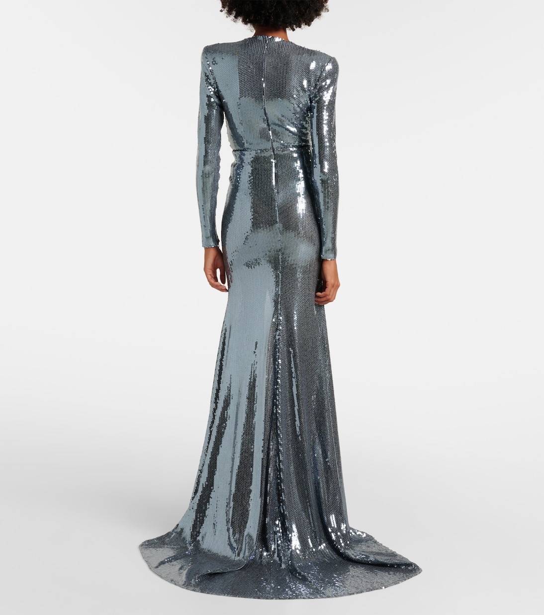 Sequined gathered gown | Alex Perry