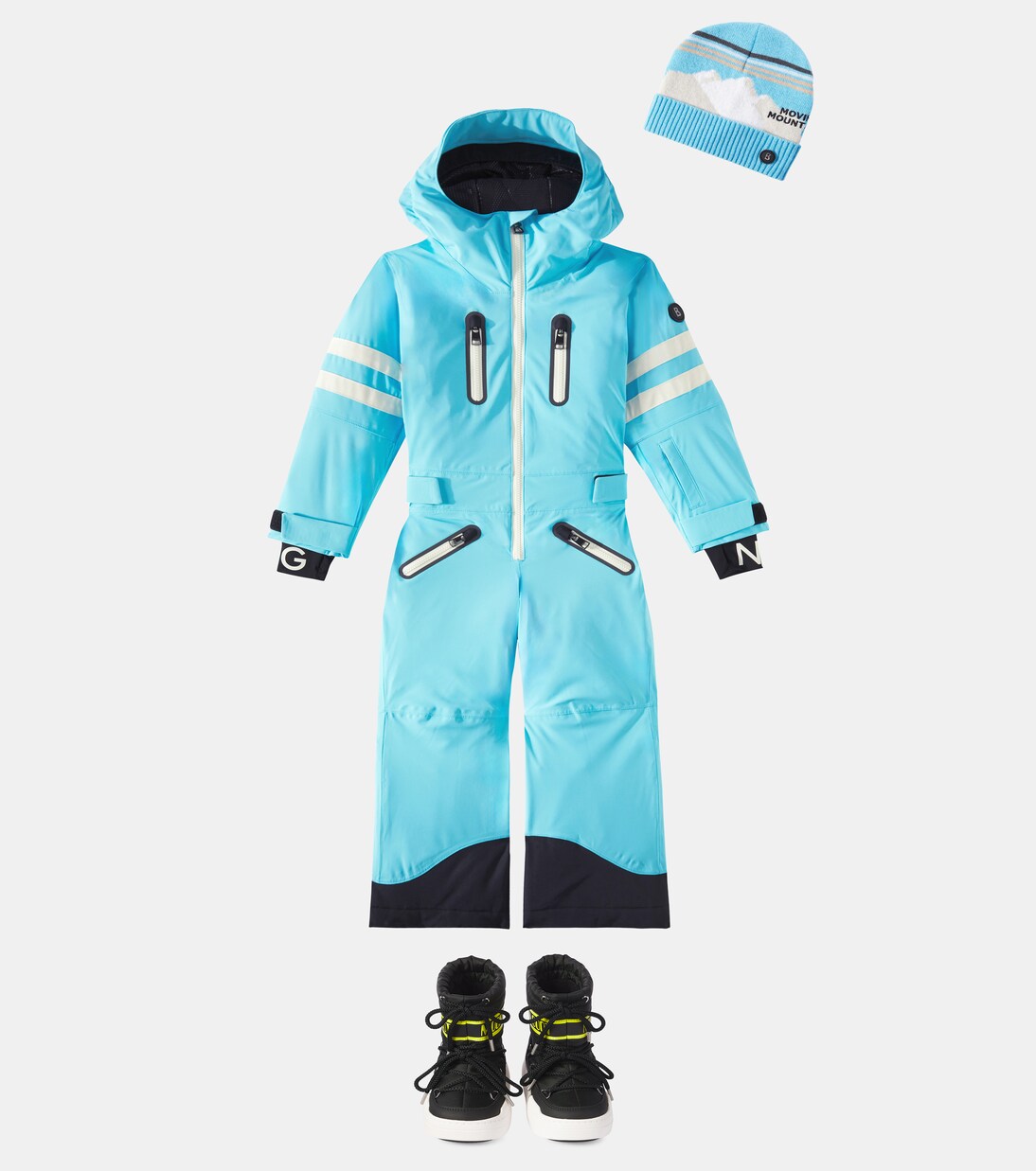 Junior Park logo snow boots | Moon Boot Kids