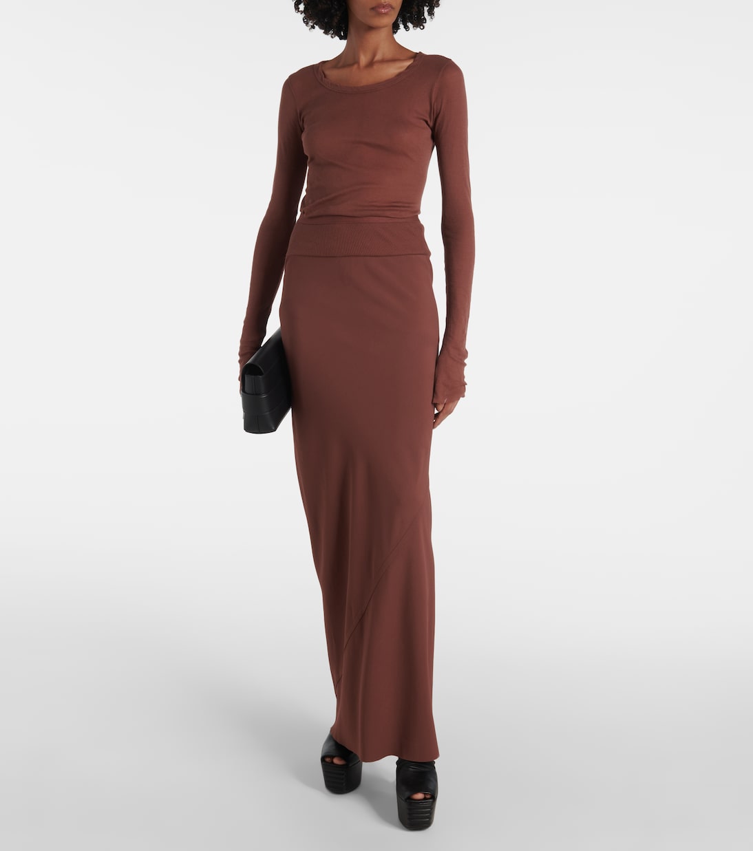 Maxirock aus Strick | Rick Owens