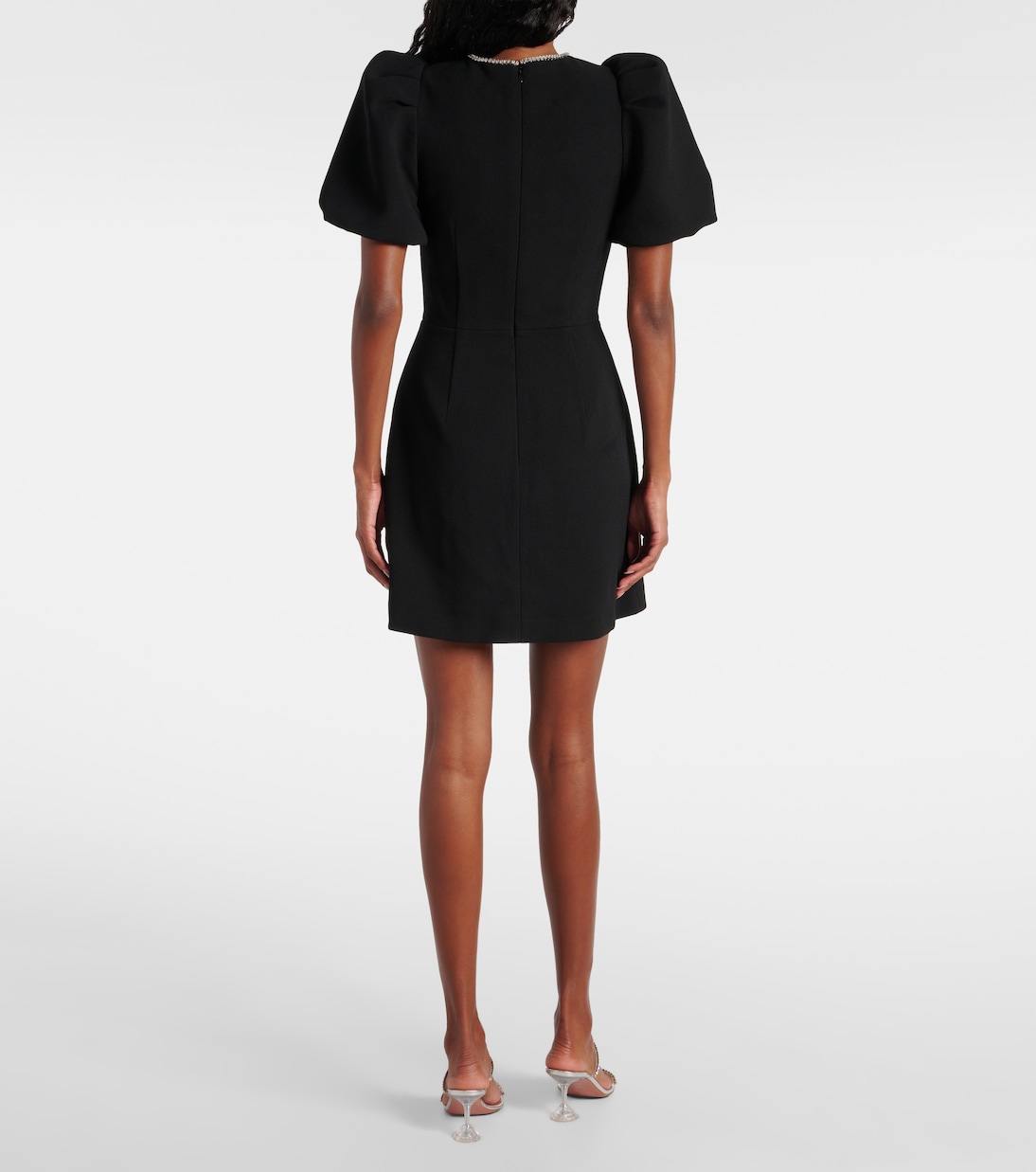 Robe Estella en crêpe à ornements | Rebecca Vallance