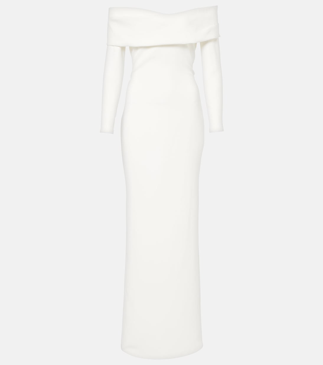 Lyla crêpe gown | Solace London