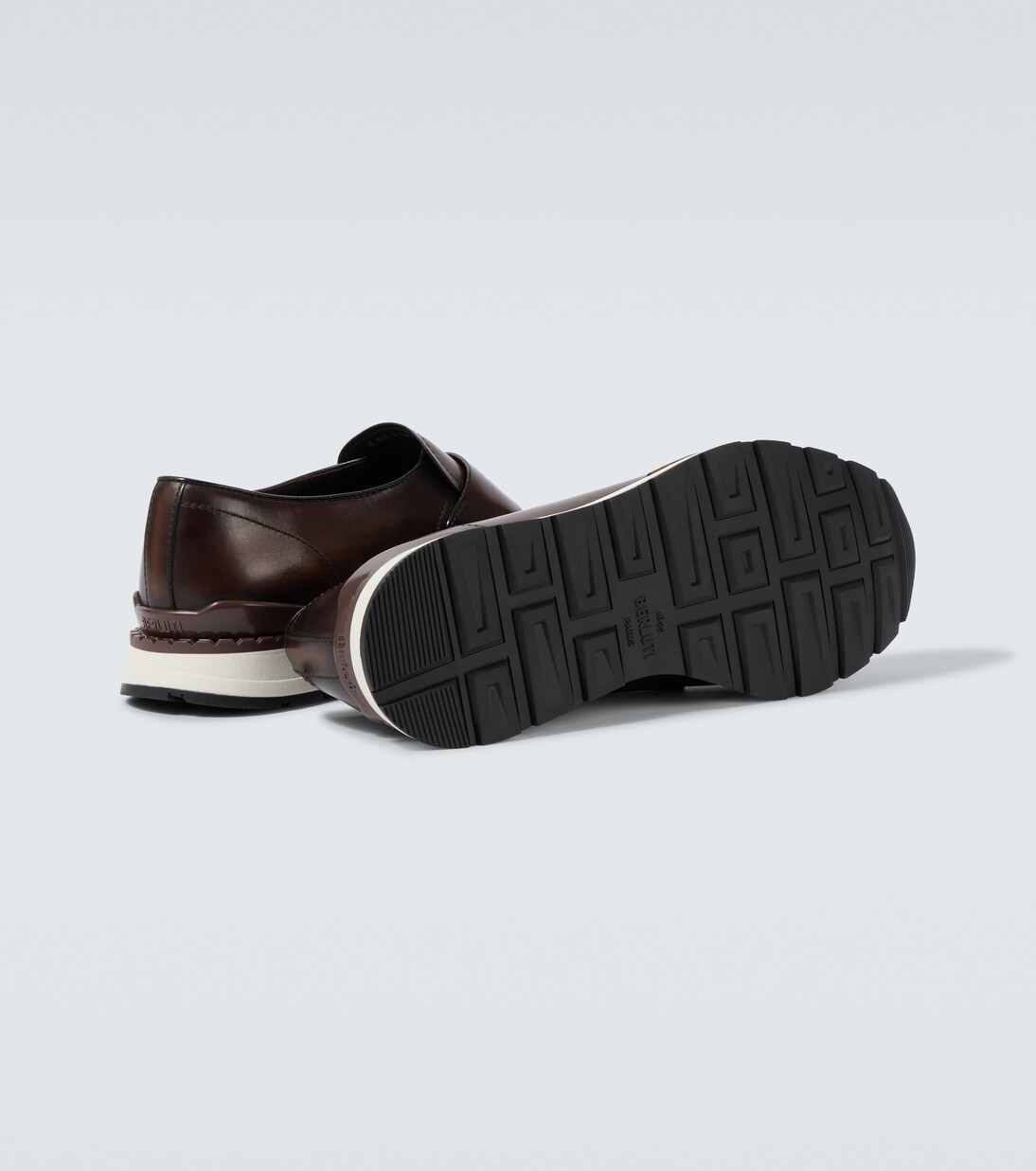 Fast Track leather penny loafers | Berluti