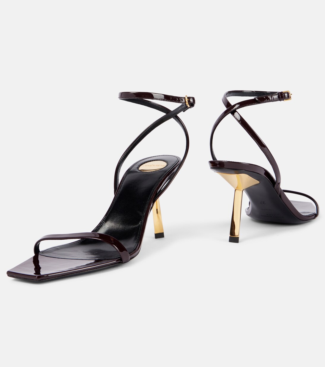 Sandalen Lee 75 aus Lackleder | Saint Laurent