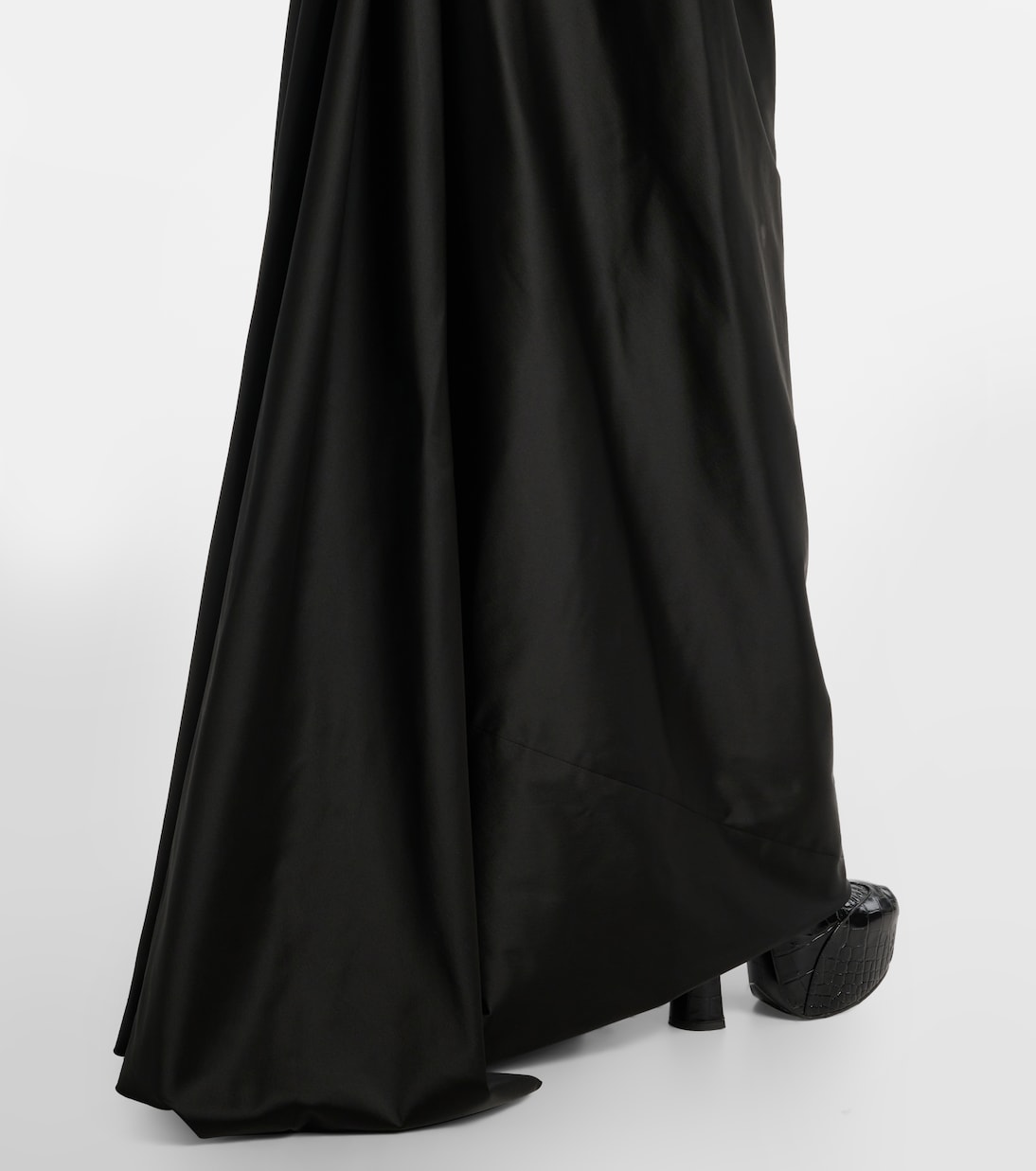 Camille draped crêpe satin bustier gown | Vivienne Westwood