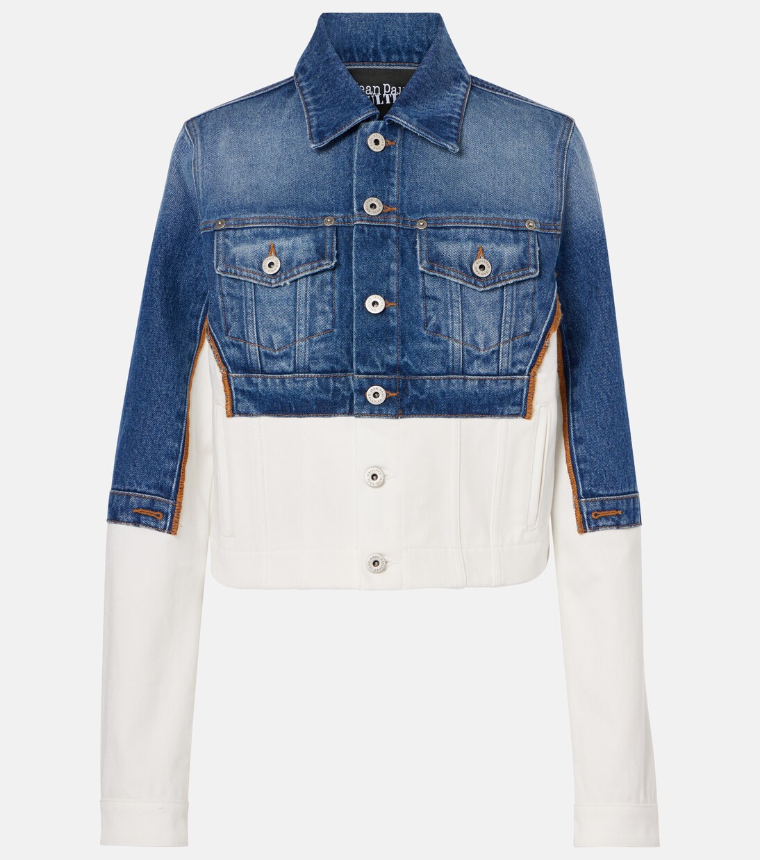 Petit Grand paneled denim jacket | Jean Paul Gaultier