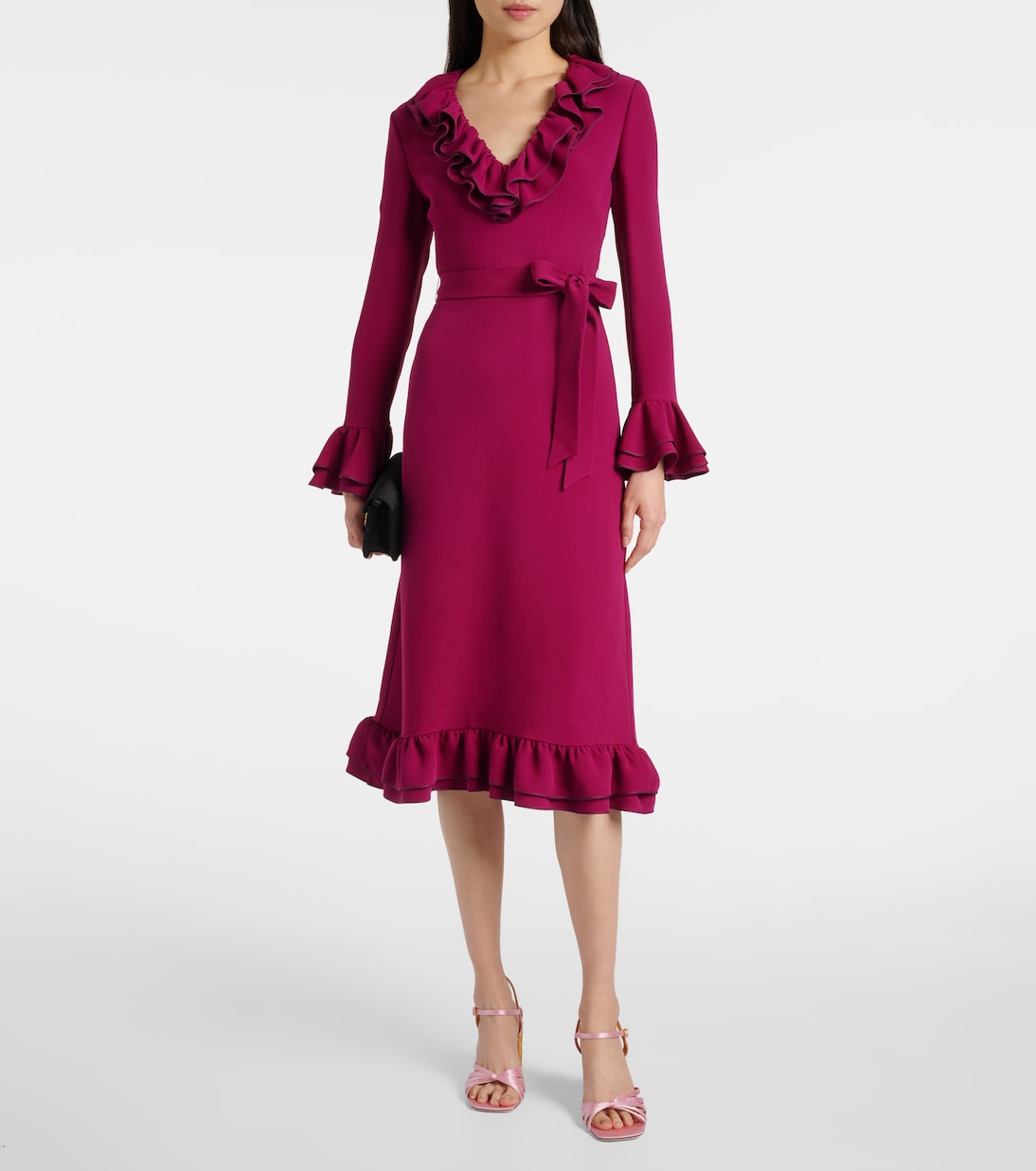 Midikleid aus Cady Couture | Valentino