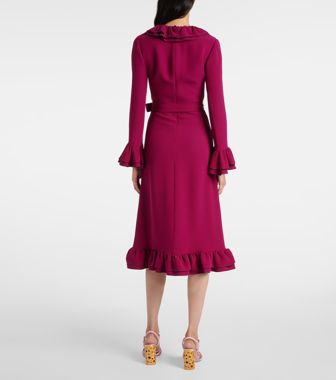 Midikleid aus Cady Couture | Valentino