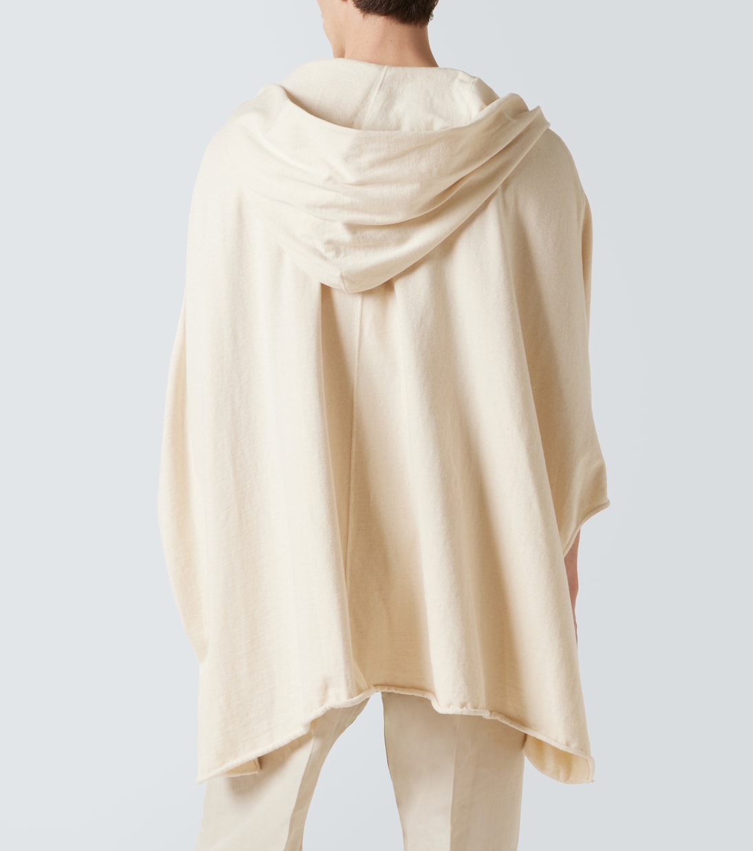 Tunica in cotone con cappuccio | Rick Owens