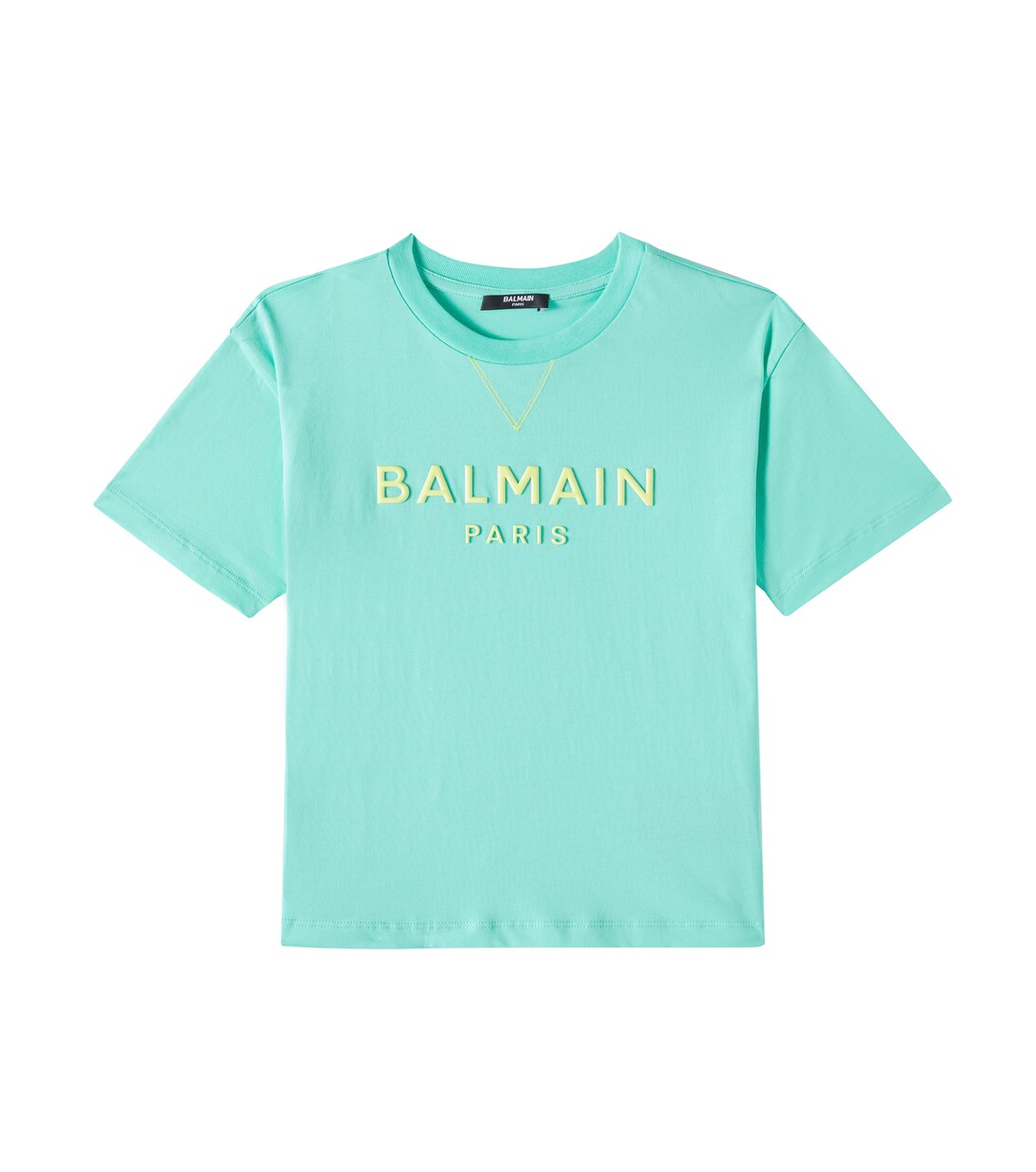 Logo cotton jersey T-shirt | Balmain Kids