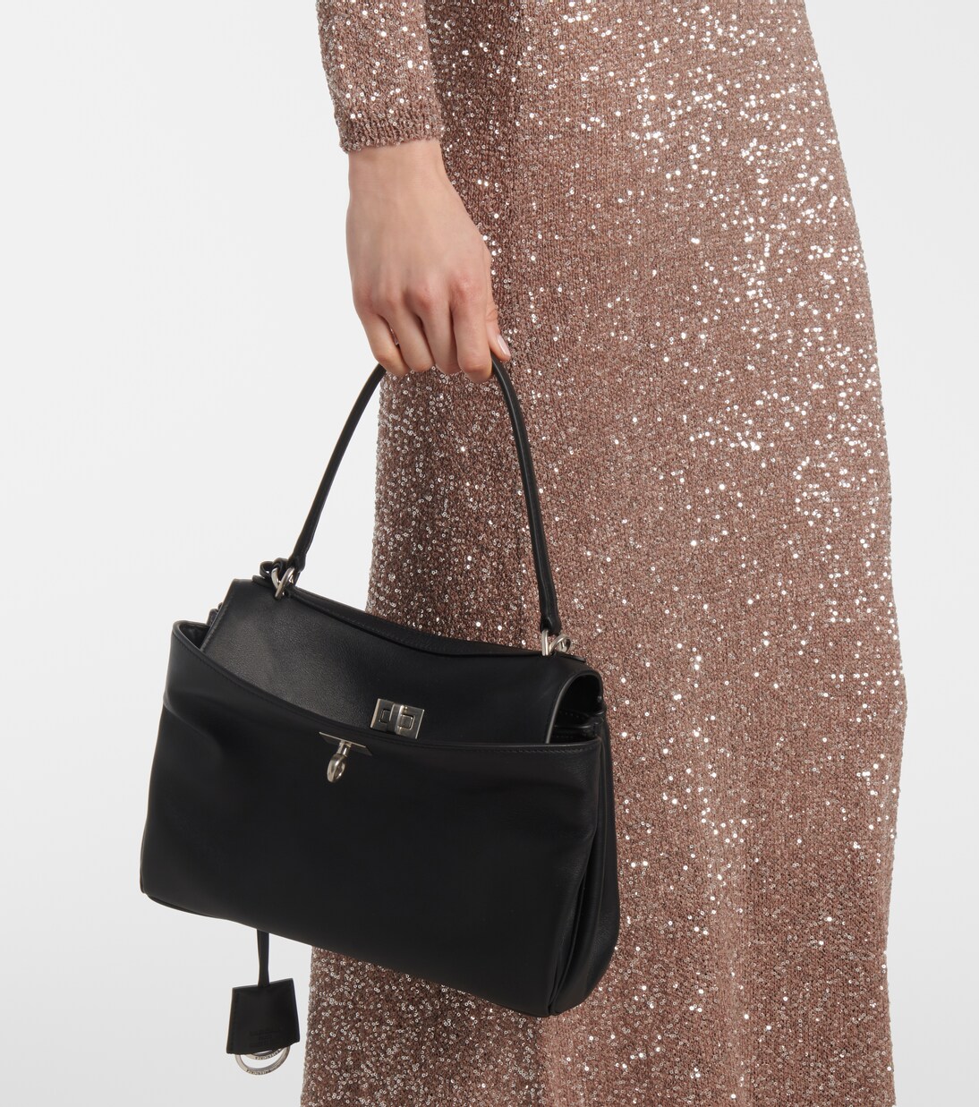 Rodeo S号皮革托特包 | Balenciaga