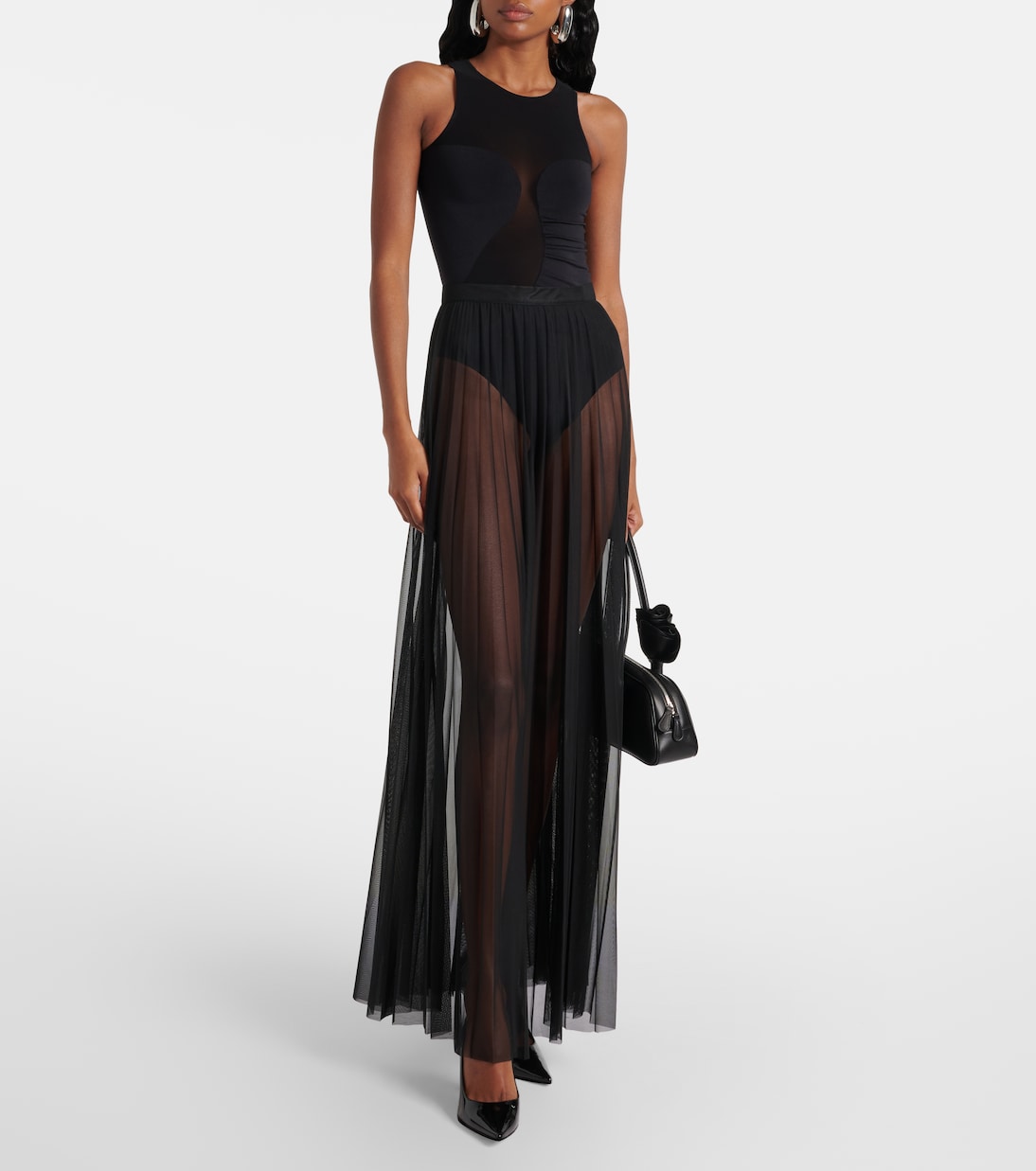 Body aus Satin | Wolford