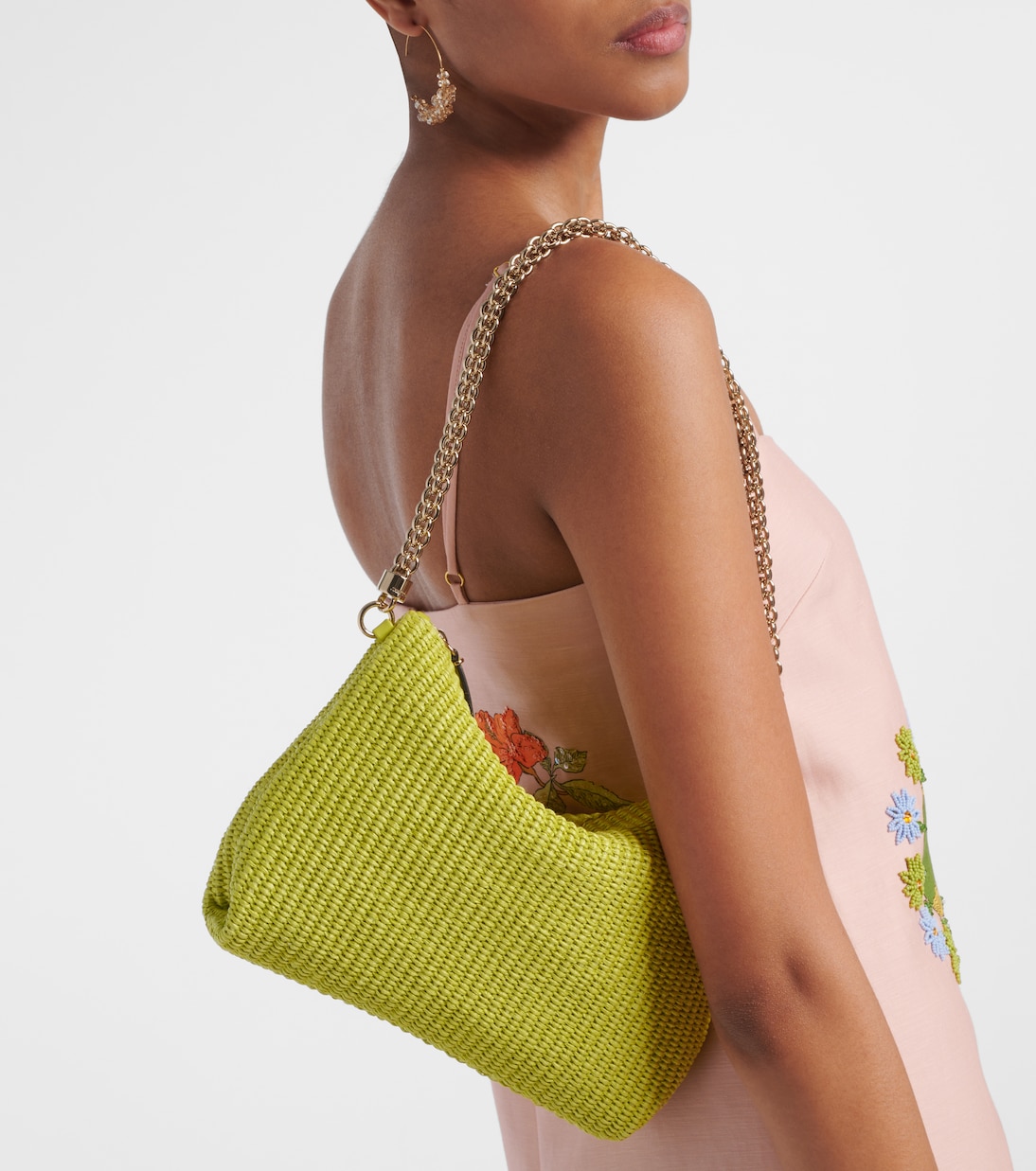 Sac Callie en raphia | Jimmy Choo