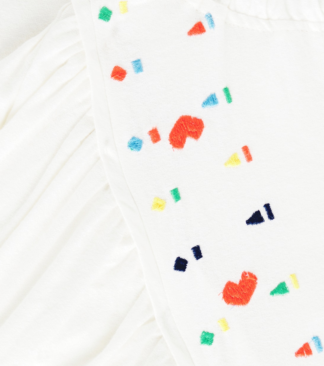 Top brodé en coton | Fábula