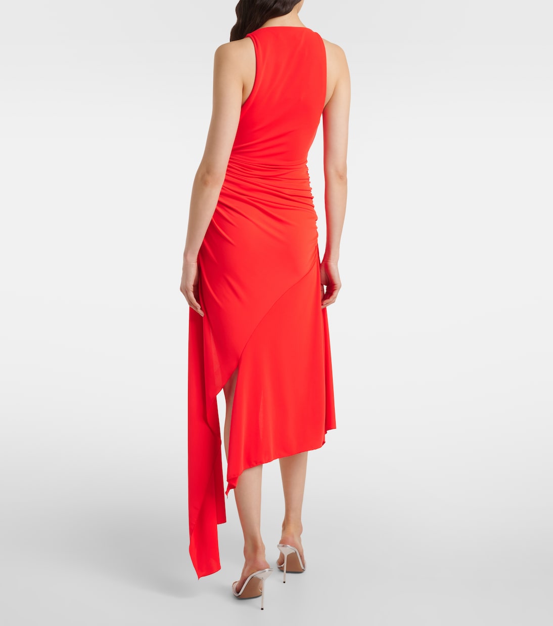 Robe midi en lamé | David Koma