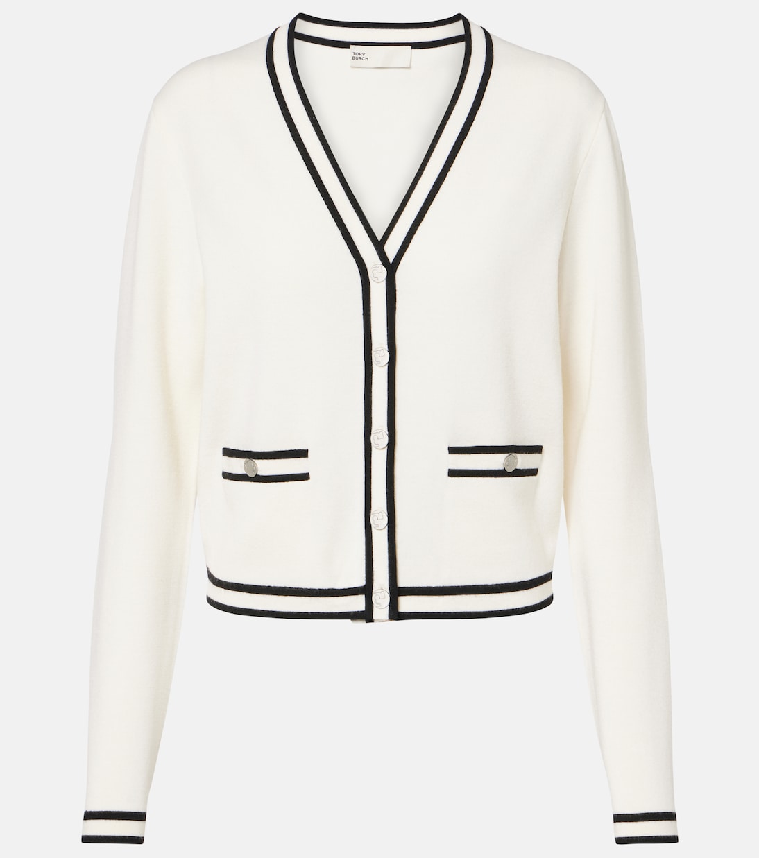 Cardigan Kendra aus einem Wollgemisch | Tory Burch
