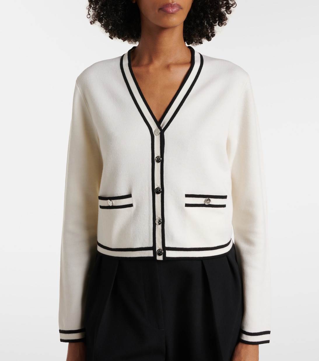 Cardigan Kendra aus einem Wollgemisch | Tory Burch