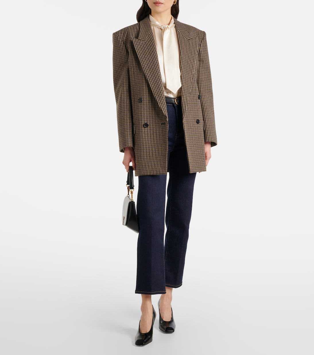 Jeans rectos Le Sleek de tiro alto | Frame