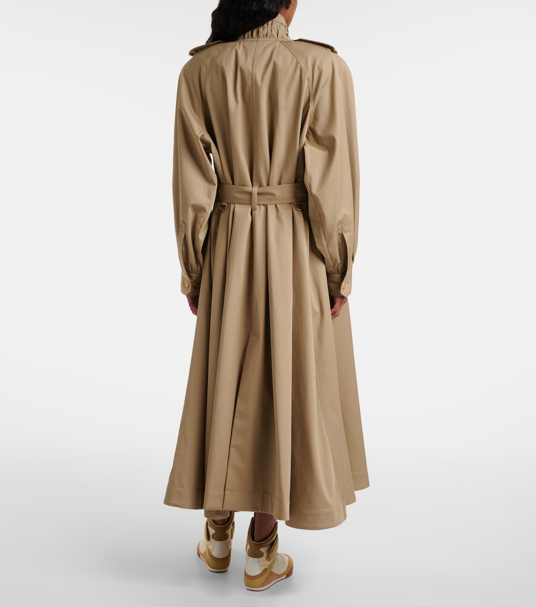 Cotton gabardine trench coat | Chloé