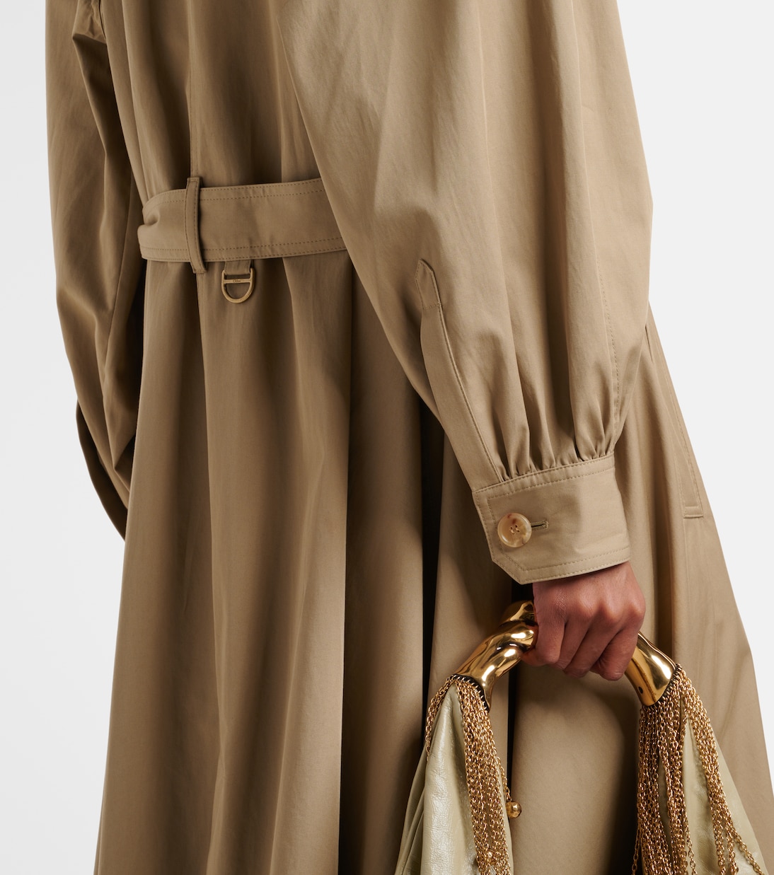 Cotton gabardine trench coat | Chloé