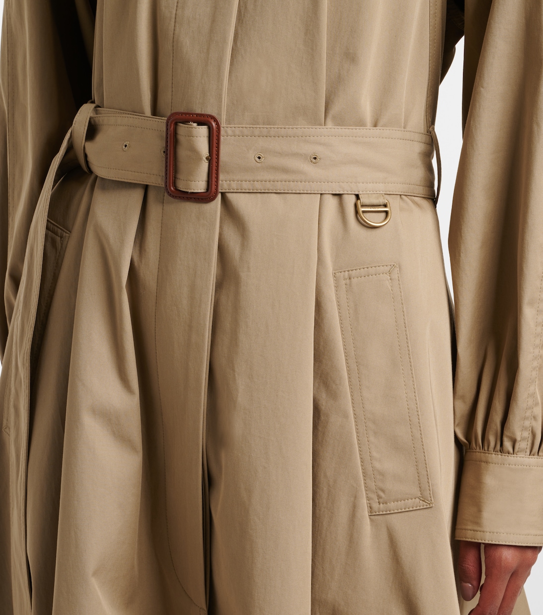 Cotton gabardine trench coat | Chloé