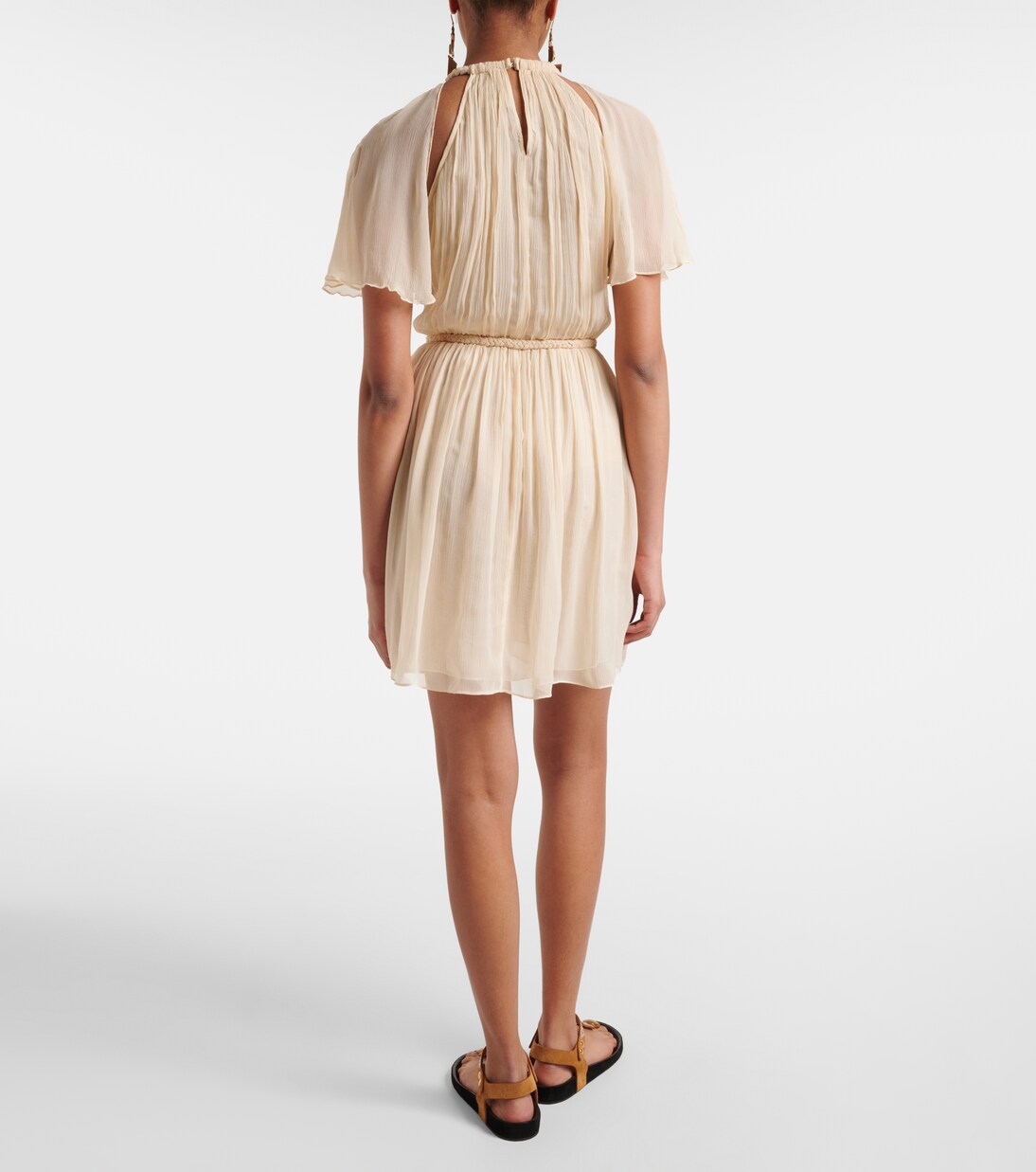 Minikleid Ranadial aus Seidenchiffon | Isabel Marant