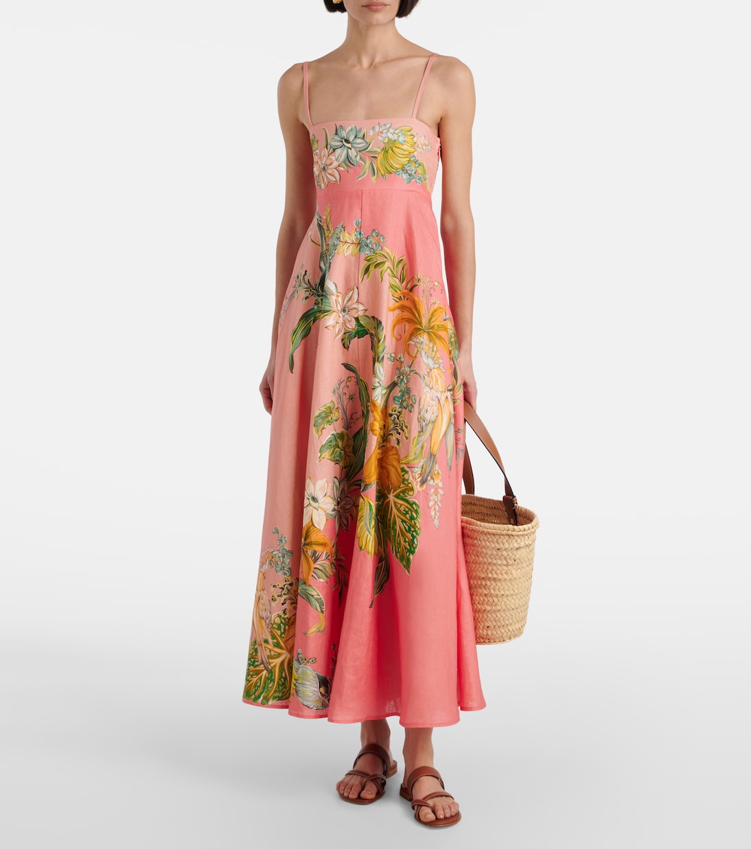 Bedrucktes Maxikleid | Alémais