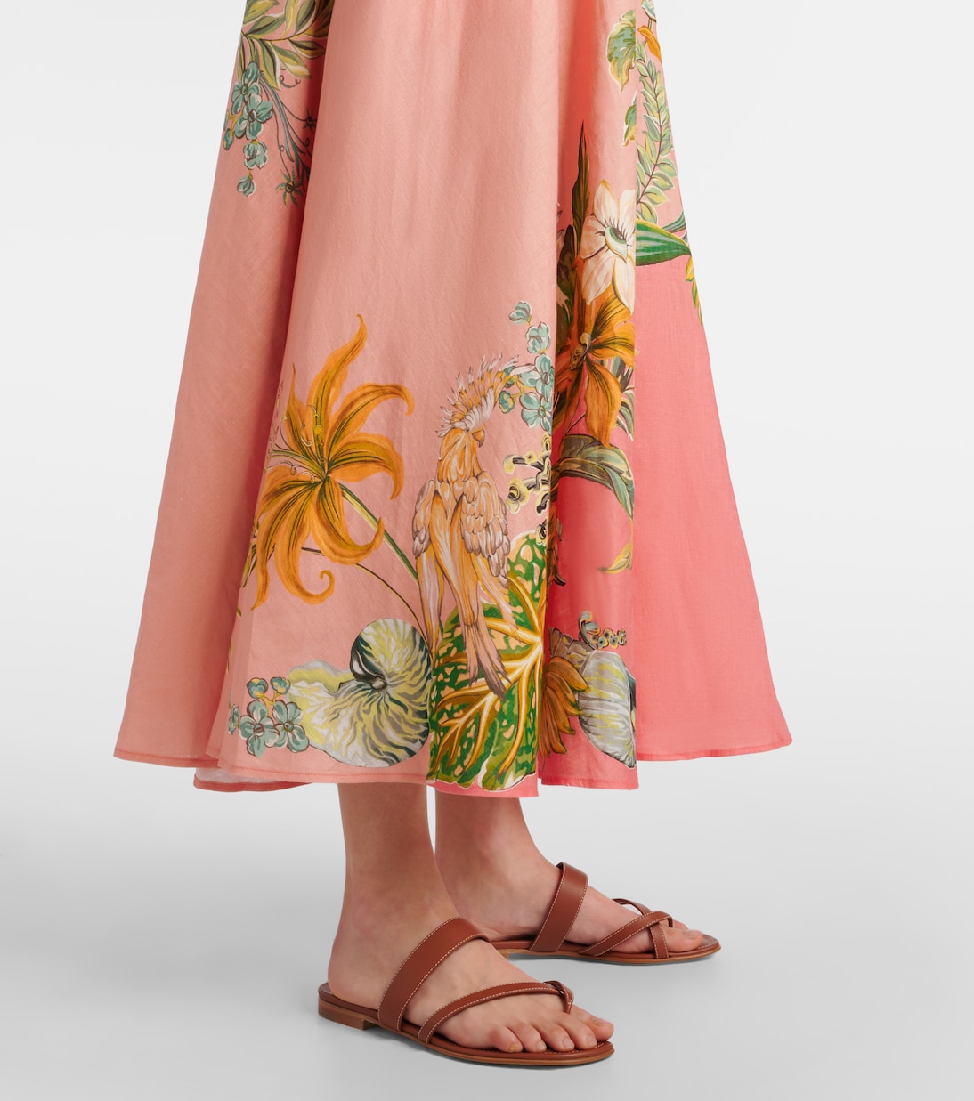 Bedrucktes Maxikleid | Alémais