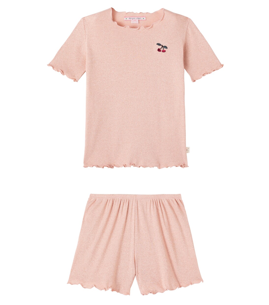 Roli cotton-blend T-shirt and shorts set | Konges Sløjd