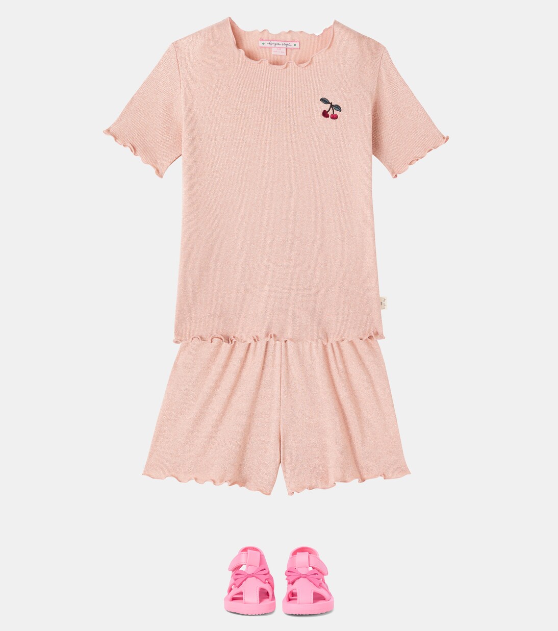 Roli cotton-blend T-shirt and shorts set | Konges Sløjd